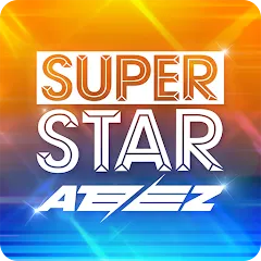 Скачать взломанную SUPERSTAR ATEEZ (уперзвезда )  [МОД Все открыто] - стабильная версия apk на Андроид