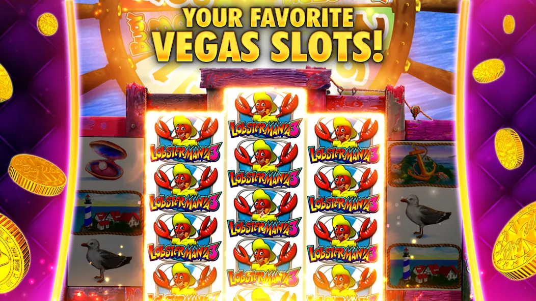 DoubleDown Casino Vegas Slots (Даблдаун)  [МОД Все открыто] Screenshot 1