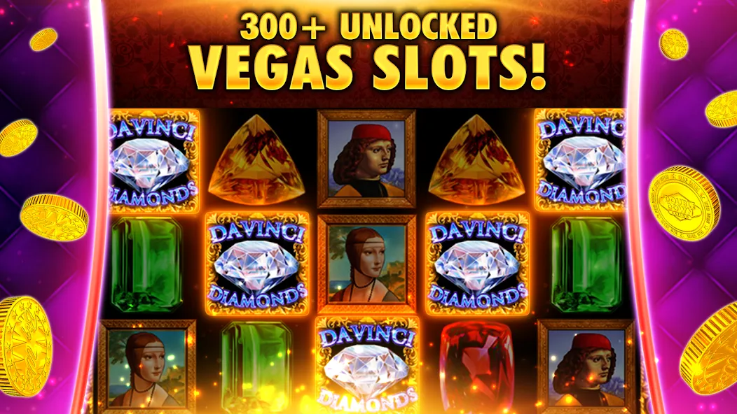 DoubleDown Casino Vegas Slots (Даблдаун)  [МОД Все открыто] Screenshot 2