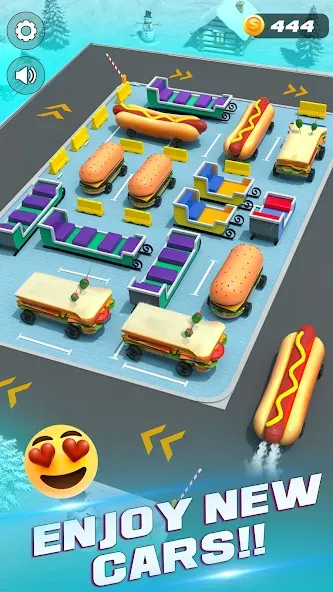 Unblock It Car Puzzle Game (Паркинг Джам Разблокировать)  [МОД Mega Pack] Screenshot 5