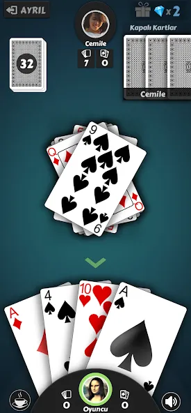 Pisti - Offline Card Games  [МОД Много монет] Screenshot 2