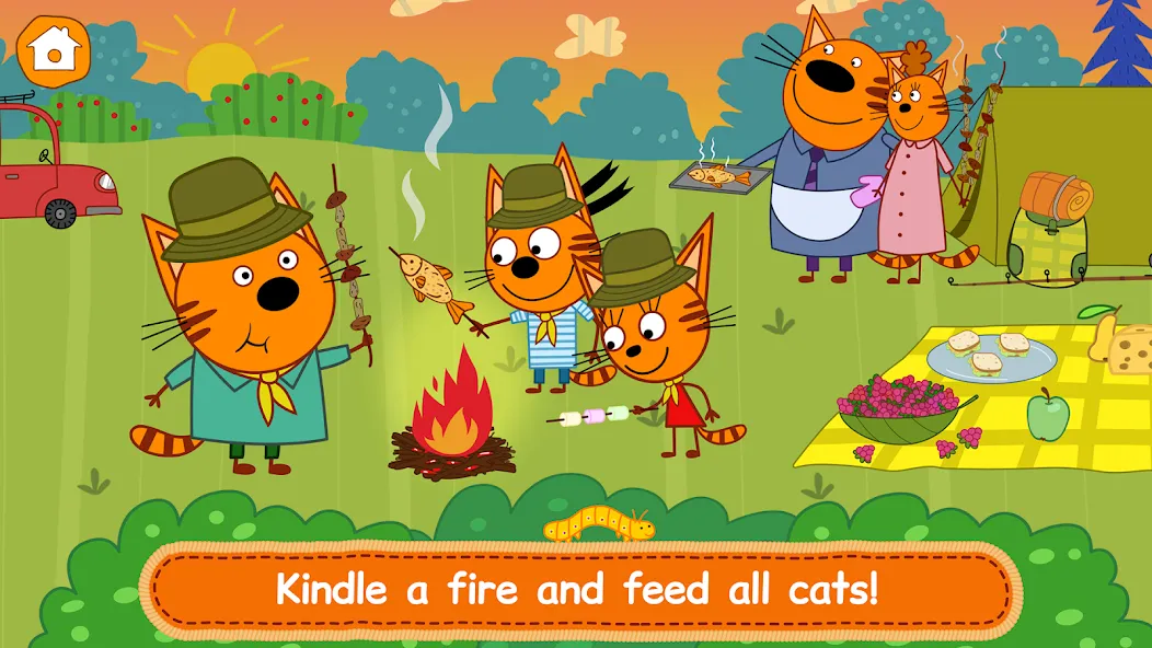 Kid-E-Cats: Kitty Cat Games!  [МОД Menu] Screenshot 5