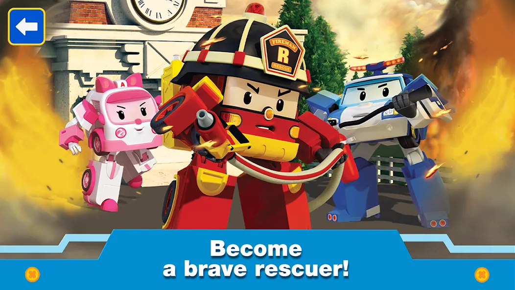 Robocar Poli: Games for Boys!  [МОД Много монет] Screenshot 1