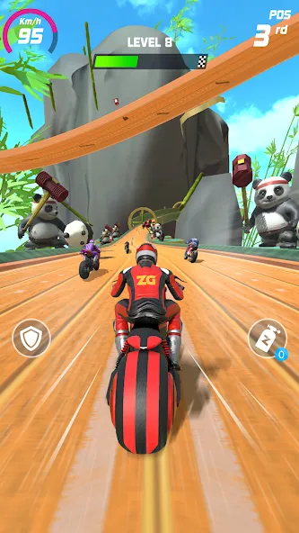 Bike Race: Racing Game (Байк Гейм 3D)  [МОД Много монет] Screenshot 3