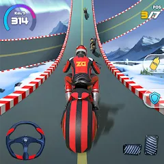 Взлом Bike Race: Racing Game (Байк Гейм 3D)  [МОД Много монет] - стабильная версия apk на Андроид