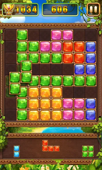 Puzzle Block Jewels (Пазл Блок Драгоценности)  [МОД Mega Pack] Screenshot 2