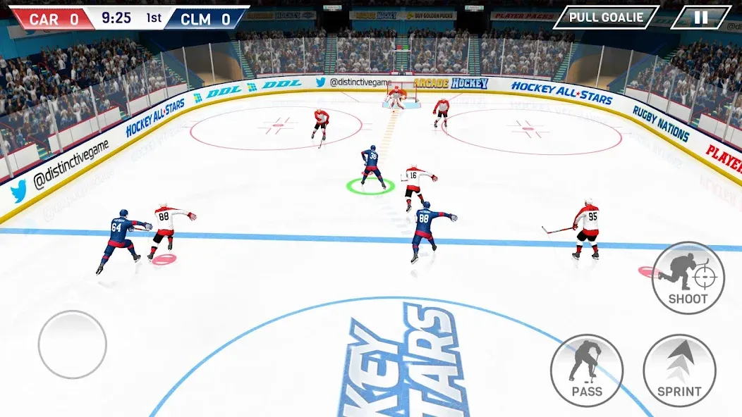 Hockey All Stars (Хоккей Олл Старс)  [МОД Unlimited Money] Screenshot 1