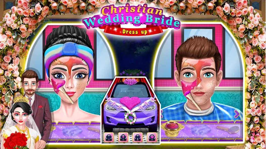 Indian Bride Makeup Games (Индийская невеста игры по макияжу)  [МОД Много денег] Screenshot 3