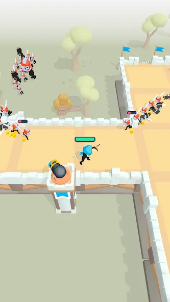 Wild Archer: Castle Defense (Ланд Инвейдер)  [МОД Бесконечные деньги] Screenshot 2