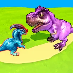 Взлом Dino Merge (Дино Мердж)  [МОД Mega Pack] - полная версия apk на Андроид