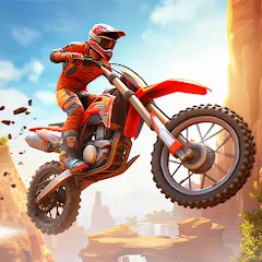 Скачать взломанную Ultimate Bike Stunt: Bike Game (Ультимейт Байк Стант)  [МОД Много денег] - полная версия apk на Андроид