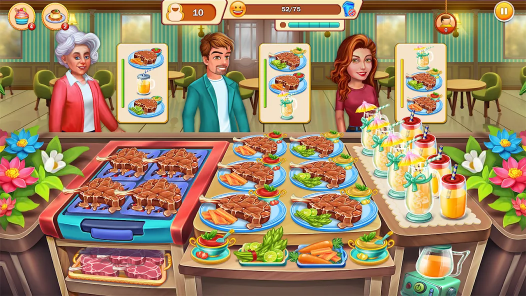 Food Cooking: Chef Restaurant  [МОД Все открыто] Screenshot 2