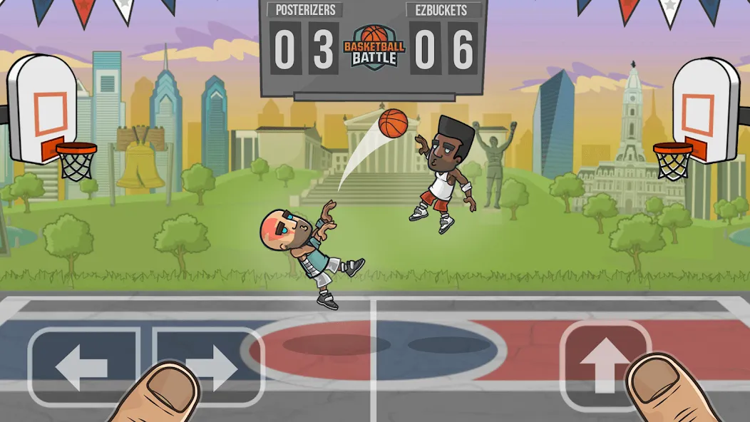 Basketball Battle  [МОД Mega Pack] Screenshot 1