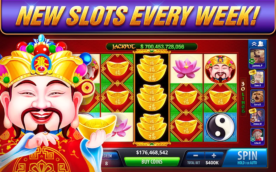 Take 5 Vegas Casino Slot Games (Тейк 5 Вегас Казино Слот игры)  [МОД Меню] Screenshot 5