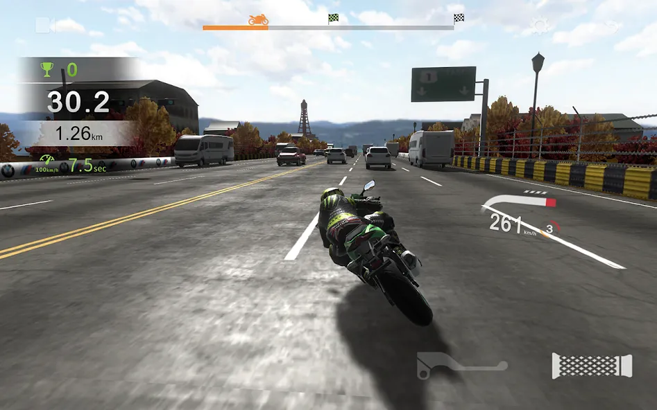 Real Moto Traffic (Реал Мото Трафик)  [МОД Menu] Screenshot 4