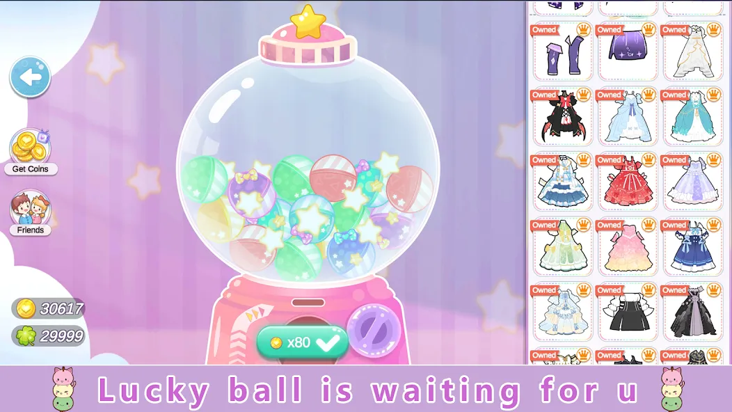 YOYO Doll Anime Dress Up Game (ЙОЙО)  [МОД Меню] Screenshot 5