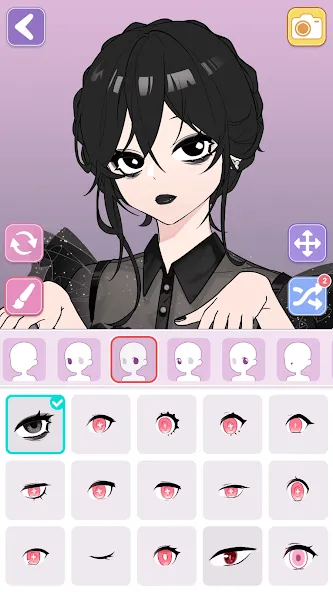 Vlinder Avatar Maker: dress up  [МОД Unlimited Money] Screenshot 5