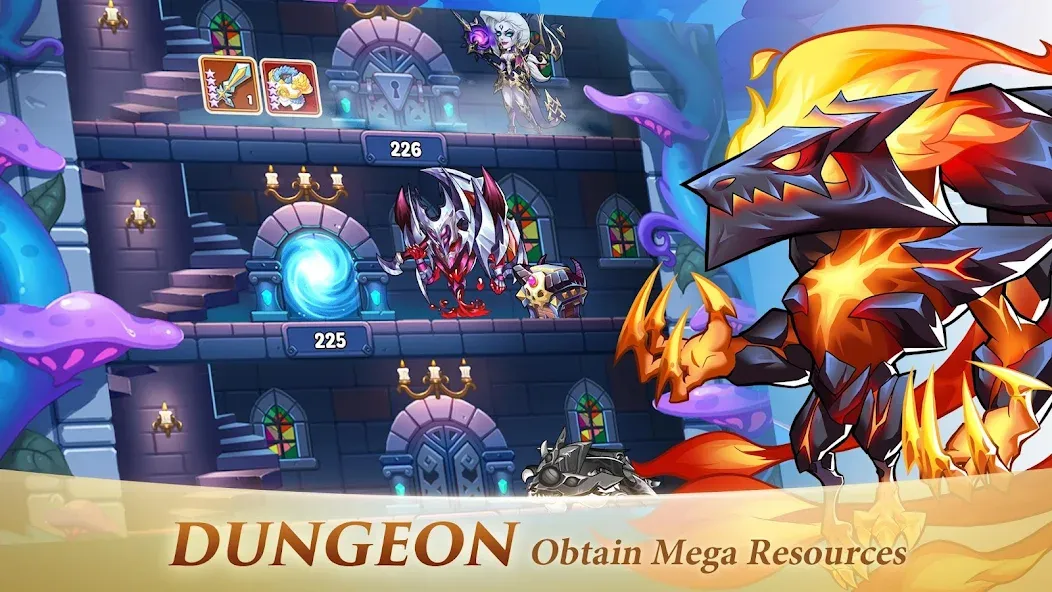 Idle Heroes (Айдел Хироес)  [МОД Menu] Screenshot 5