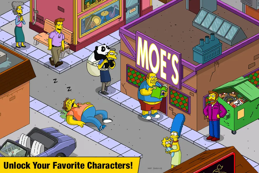 The Simpsons™:  Tapped Out (Зе Симпсонс)  [МОД Все открыто] Screenshot 2