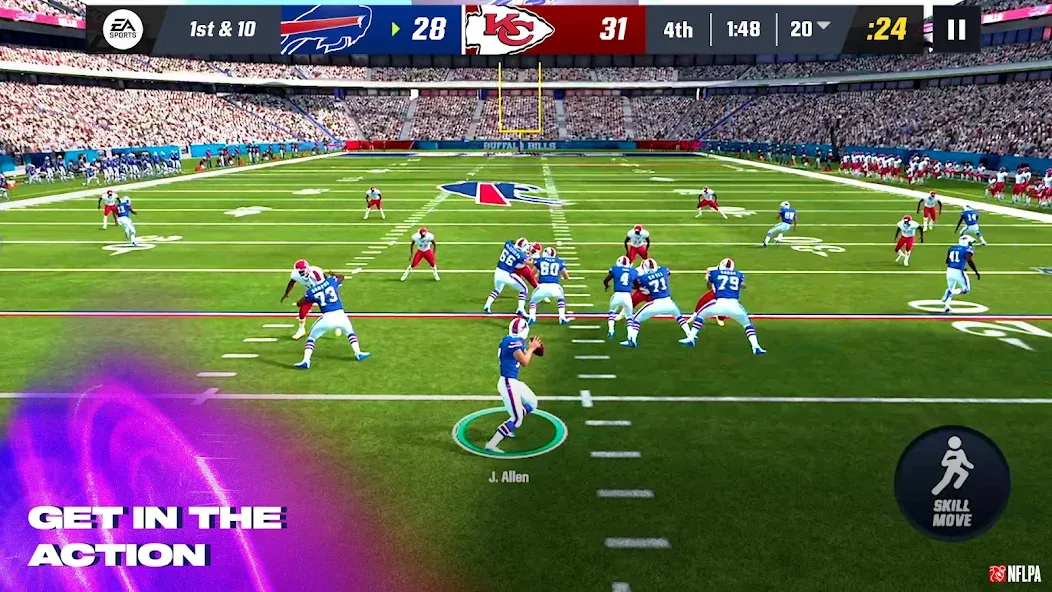 Madden NFL 24 Mobile Football (Мэдден НФЛ 23 Мобильный Футбол)  [МОД Меню] Screenshot 1