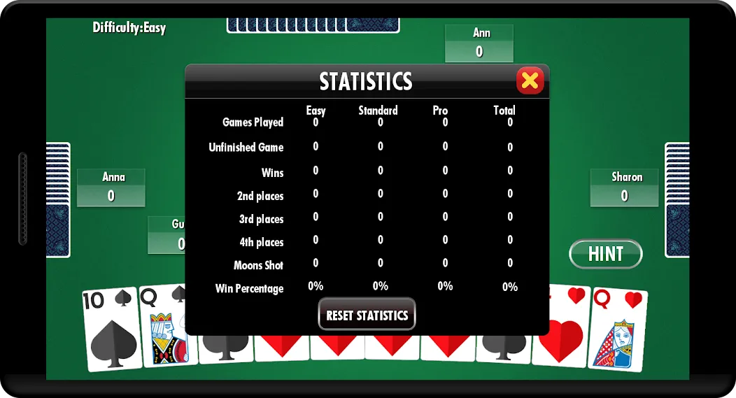 Hearts - Card Game (Хартс)  [МОД Unlocked] Screenshot 3