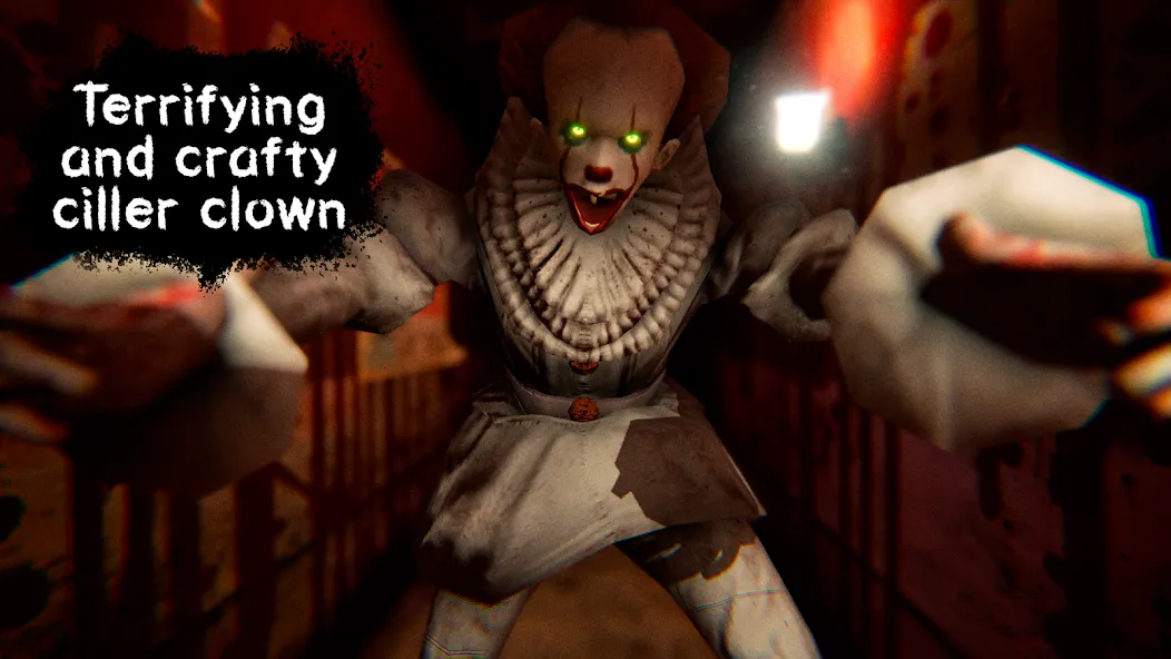 Death Park: Scary Clown Horror (Дэт Парк)  [МОД Много монет] Screenshot 1