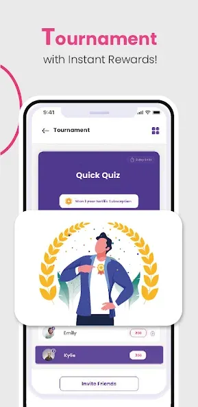 QuizGiri- Live Quiz & Trivia (КвизГири)  [МОД Много монет] Screenshot 1