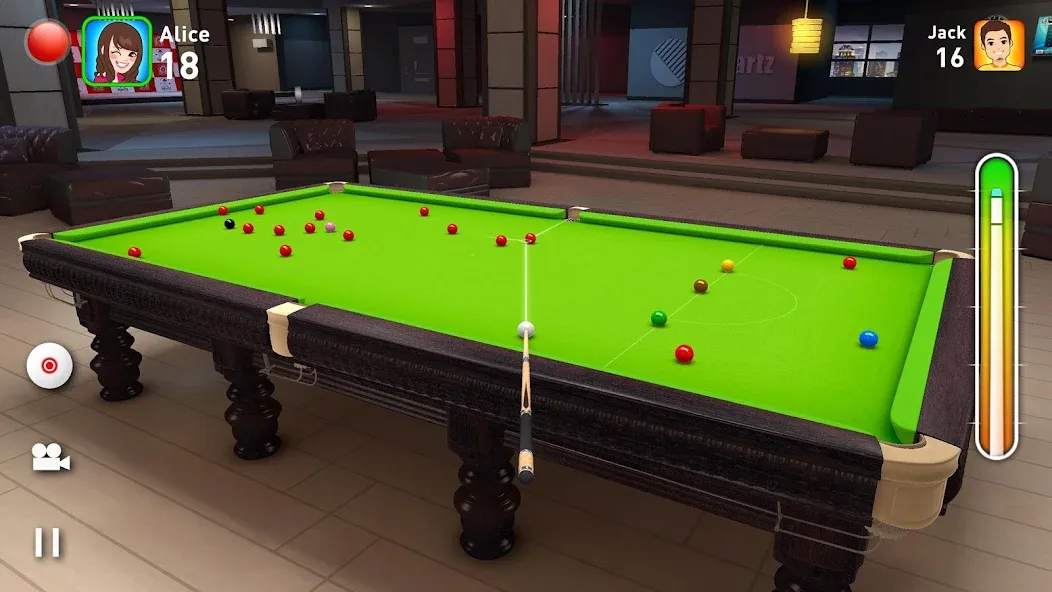 Real Snooker 3D (Реал Снукер 3D)  [МОД Mega Pack] Screenshot 1