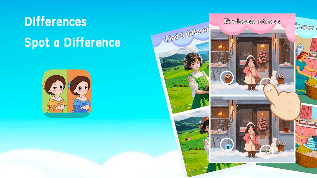 Differences: Spot a Difference (Диференсес)  [МОД Много монет] Screenshot 5