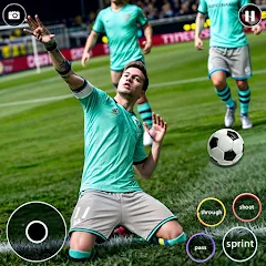 Скачать взломанную Soccer Games Football League (Соккер Геймс Футбол 2023)  [МОД Unlocked] - последняя версия apk на Андроид