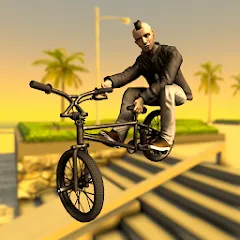 Скачать взломанную Street Lines: BMX (Стрит Лайнз)  [МОД Меню] - полная версия apk на Андроид