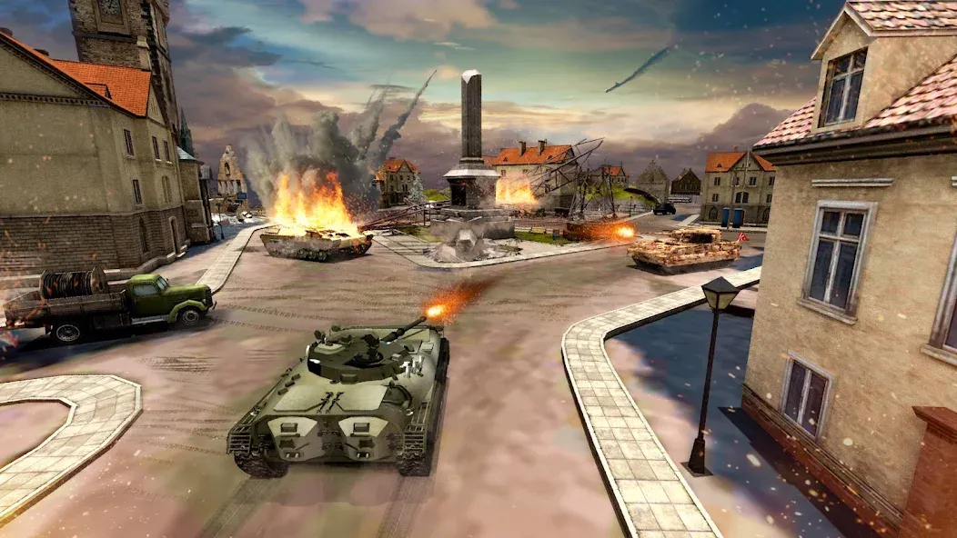 Tank Battle Army Games 2023  [МОД Mega Pack] Screenshot 3