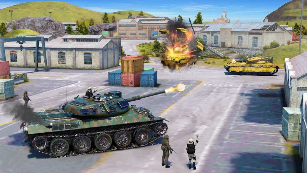 Tank Battle Army Games 2023  [МОД Mega Pack] Screenshot 4