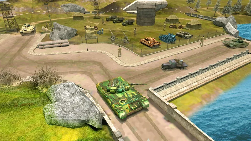 Tank Battle Army Games 2023  [МОД Mega Pack] Screenshot 5