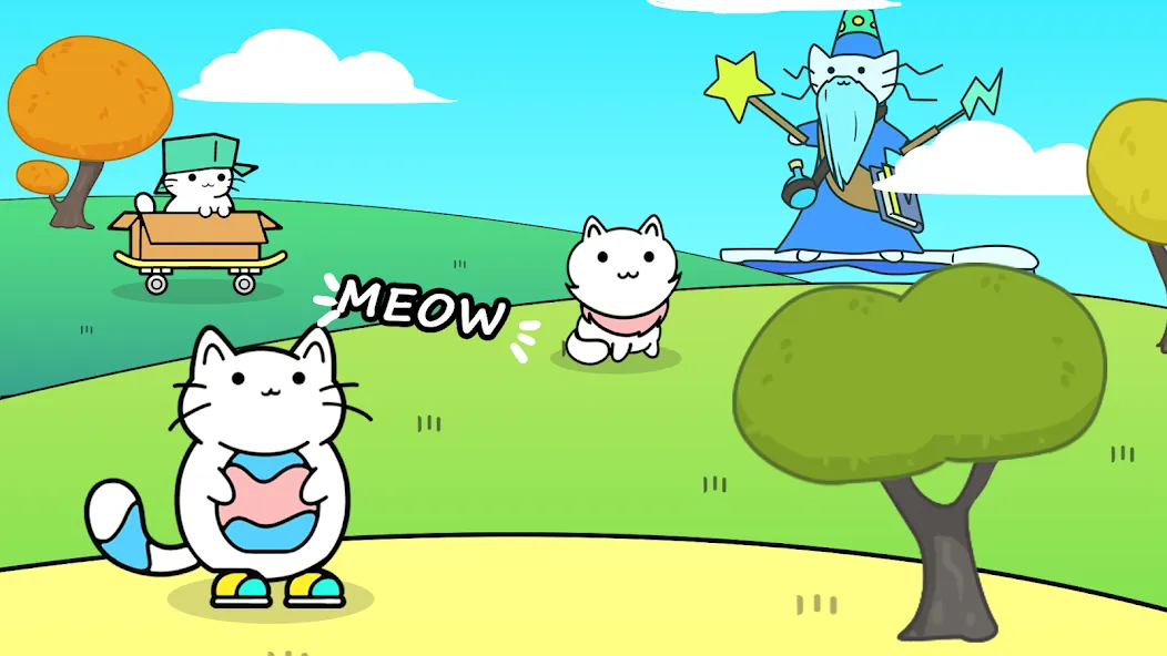 Cat Game Purland offline games (Пурр)  [МОД Mega Pack] Screenshot 5