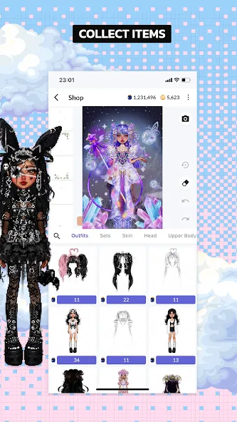 Everskies: Virtual Dress up (Эверскис)  [МОД Бесконечные монеты] Screenshot 5