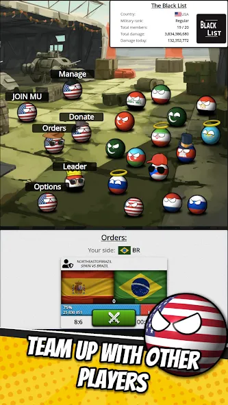 e-Sim Countryball Be President  [МОД Mega Pack] Screenshot 3