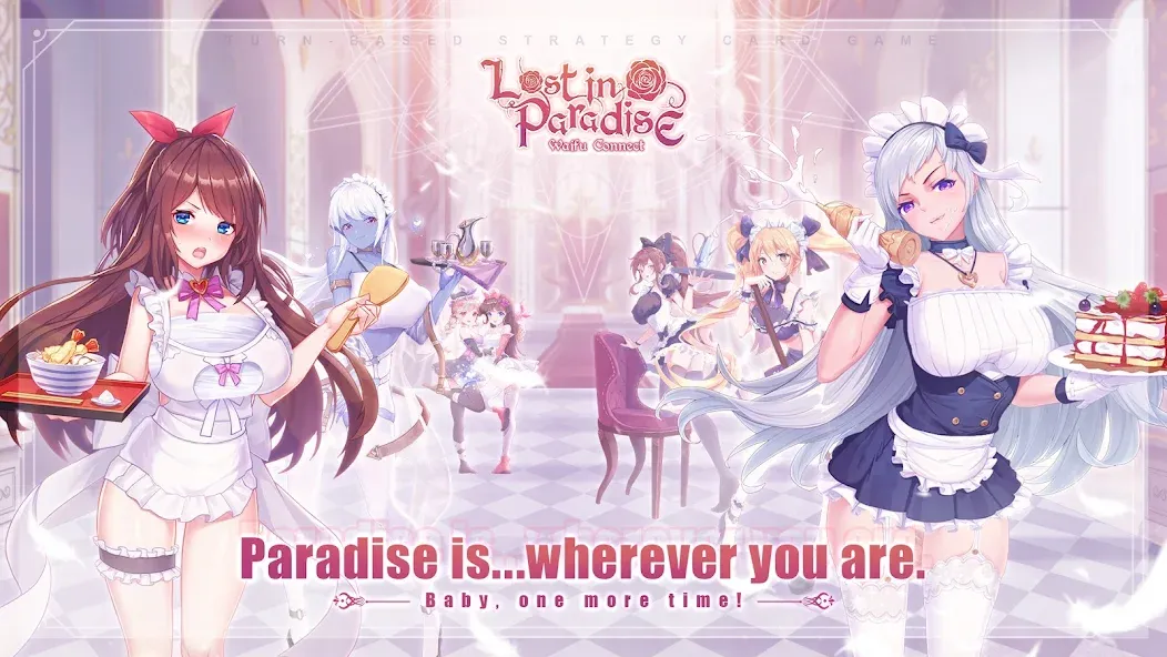 Lost in Paradise:Waifu Connect (Лост ин Парадайз)  [МОД Много монет] Screenshot 1