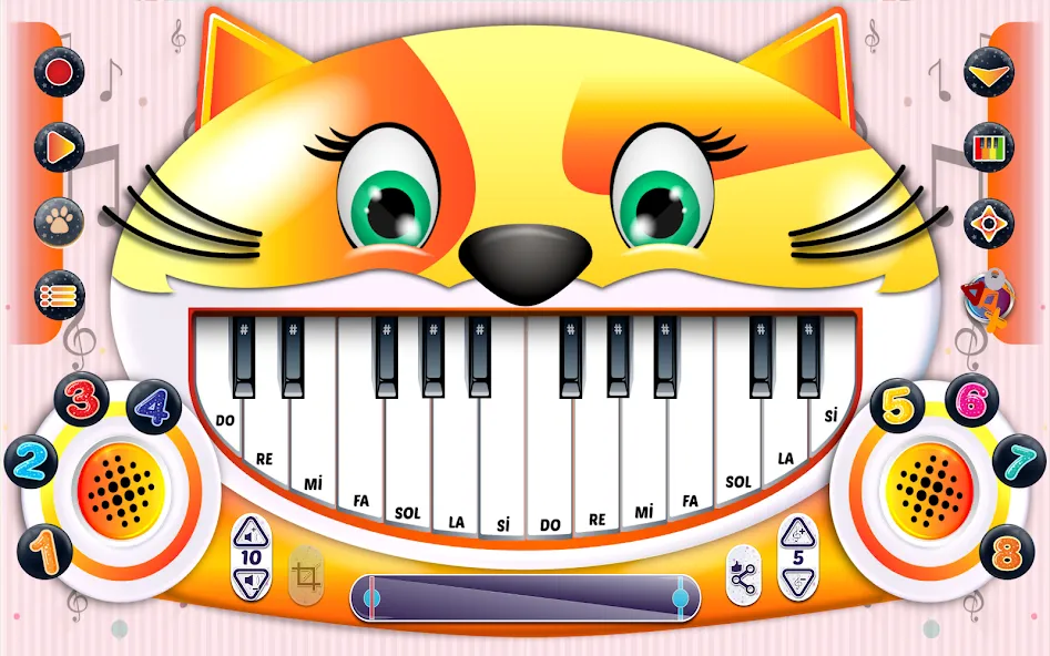 Meow Music - Sound Cat Piano (Мяу Музыка)  [МОД Menu] Screenshot 1