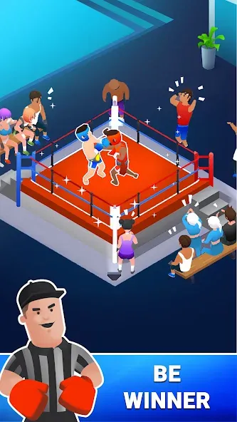 Boxing Gym Tycoon 3D: MMA Club (Боксерская Гимназия Тайкун 3D)  [МОД Меню] Screenshot 2