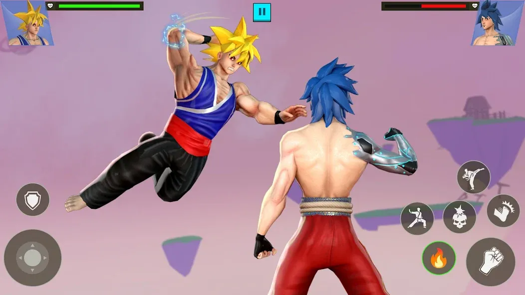 Anime Fighting Game (Аниме Файтинг Гейм)  [МОД Mega Pack] Screenshot 3