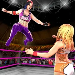 Скачать взломанную Bad Girls Wrestling Game  [МОД Меню] - полная версия apk на Андроид