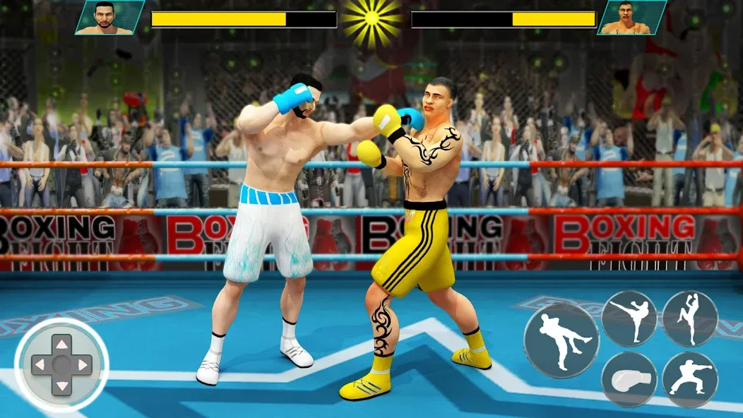 Punch Boxing Game: Ninja Fight  [МОД Бесконечные деньги] Screenshot 4