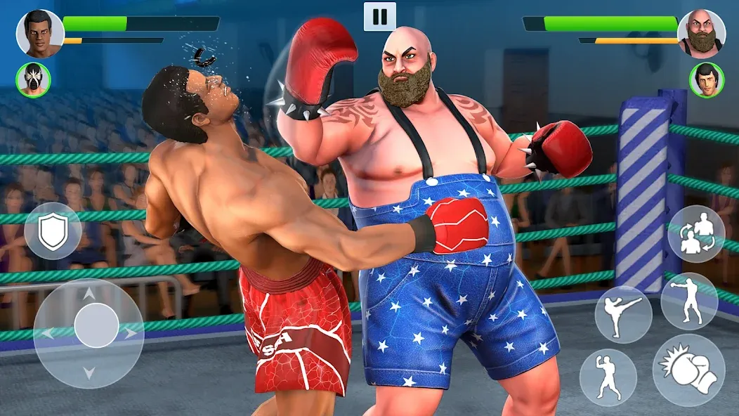 Boxing Heros: Fighting Games (Тэг Боксинг Игры)  [МОД Много денег] Screenshot 2