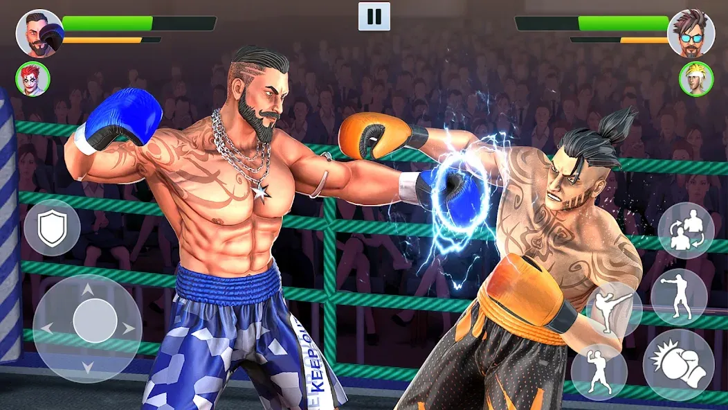 Boxing Heros: Fighting Games (Тэг Боксинг Игры)  [МОД Много денег] Screenshot 3