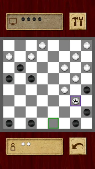 Checkers Classic  [МОД Много монет] Screenshot 3