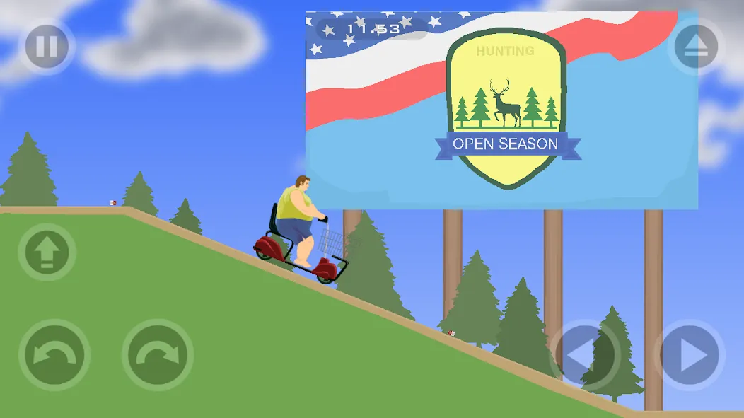 Happy Wheels (Хаппи Вилс)  [МОД Меню] Screenshot 5