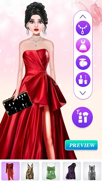 Fashion Show: Dress up Games (Фэшн Шоу)  [МОД Меню] Screenshot 2