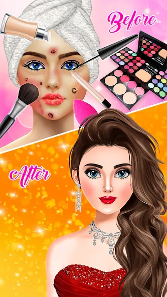 Super Stylist-Fashion Games  [МОД Меню] Screenshot 2