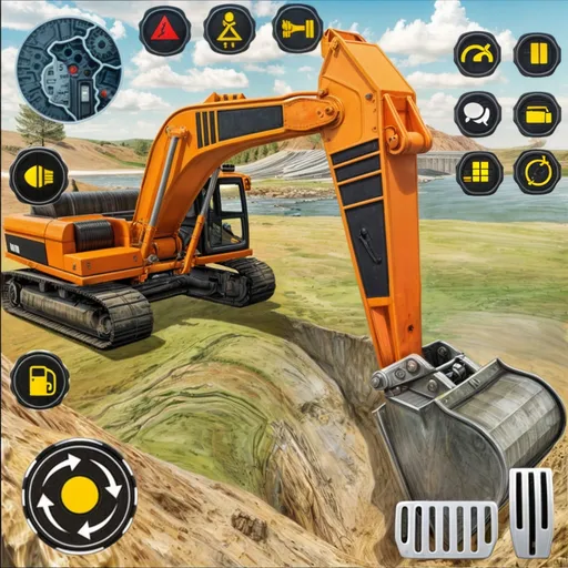 Heavy Excavator Simulator PRO (Хеви Экскавейтор Симулятор ПРО)  [МОД Много денег] Screenshot 5